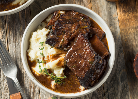 Melt Off The Bone Short Ribs !