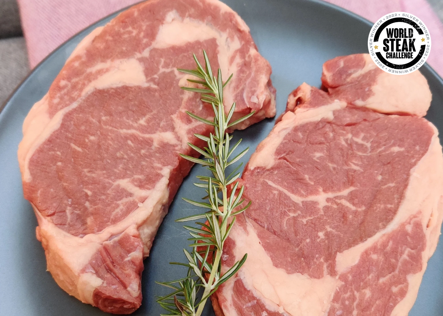 Rib Eye Steak Dry-Aged in Achill Sea Salt - Gilligan's Farm