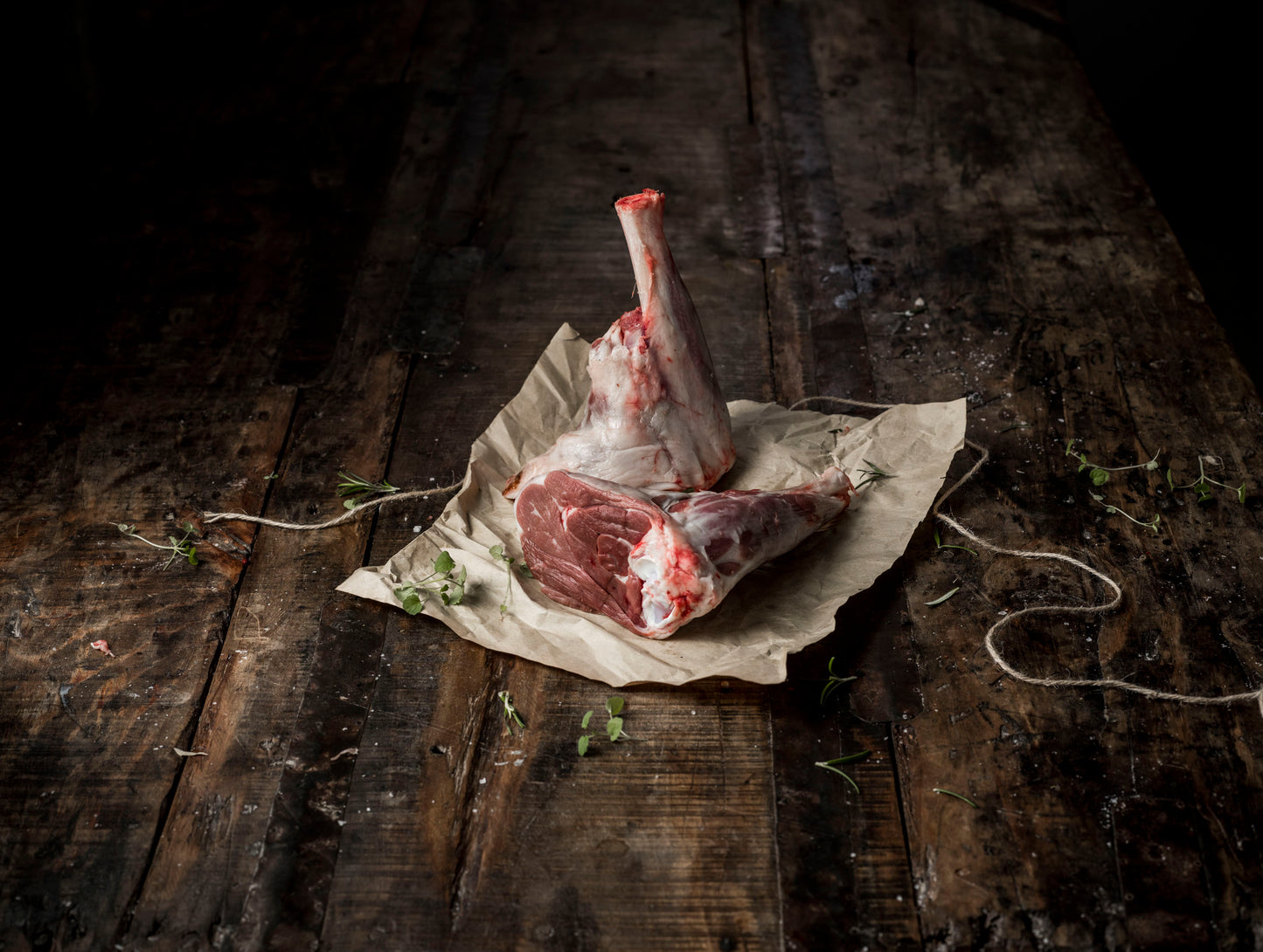 Hind Lamb Shanks x 2 - Gilligan's Farm