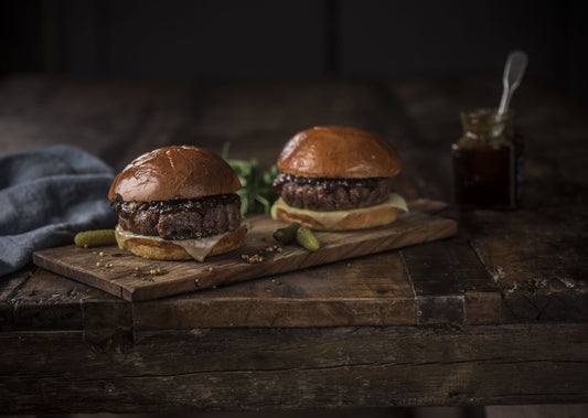 5 oz Farm House Burgers 4 pack - Gilligan's Farm