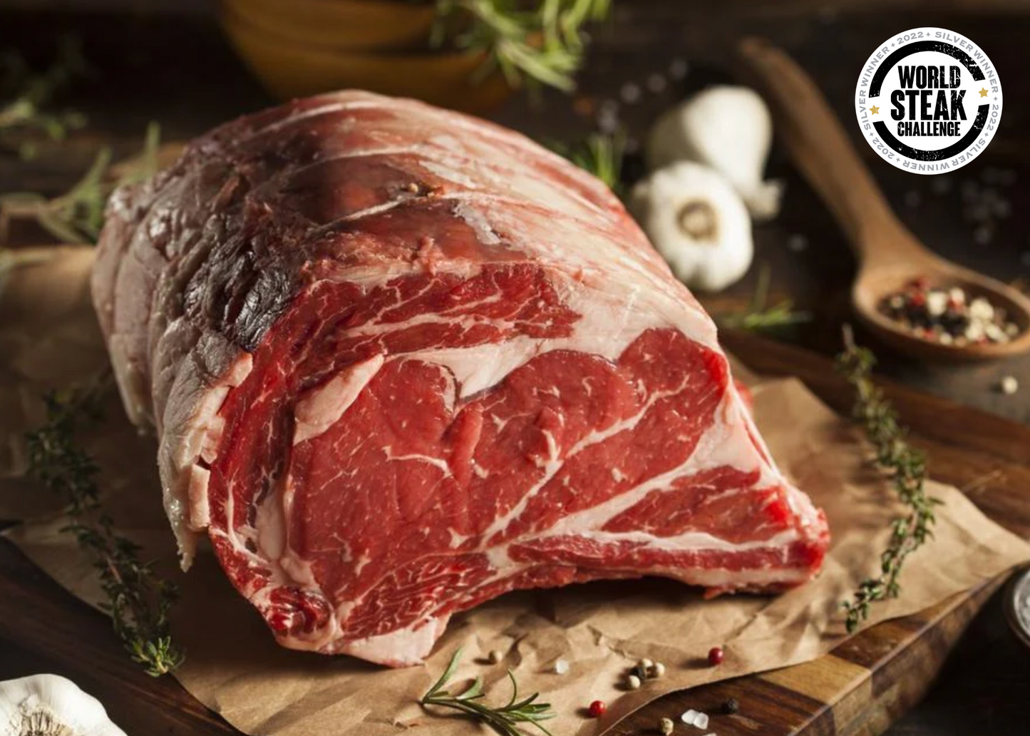 40 Day Dry Aged Rib Eye Roast - Gilligan's Farm