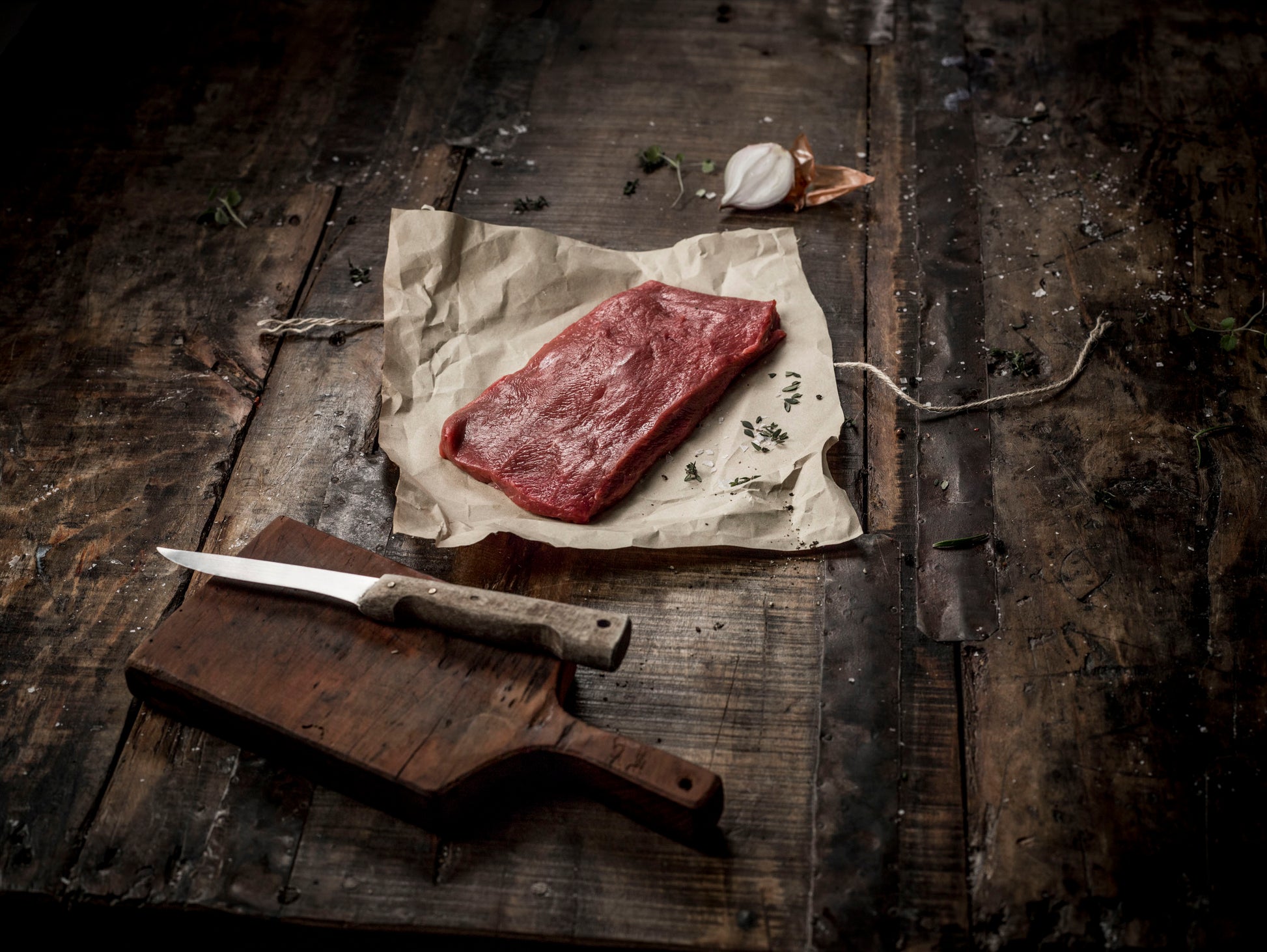 Flat Iron Steak 8oz x 2 - Gilligan's Farm