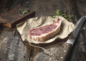 Striploin Steak Dry-Aged in Achill Sea Salt