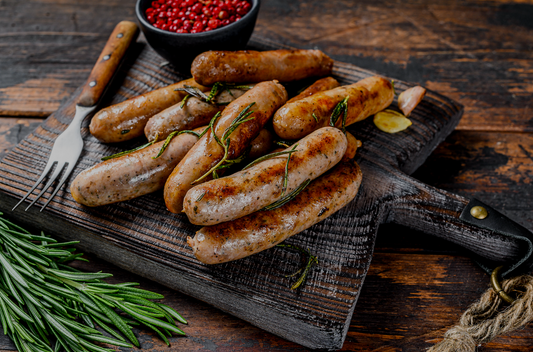 8 Large Gilligan's Farm Breakfast Sausages - Gilligan's Farm